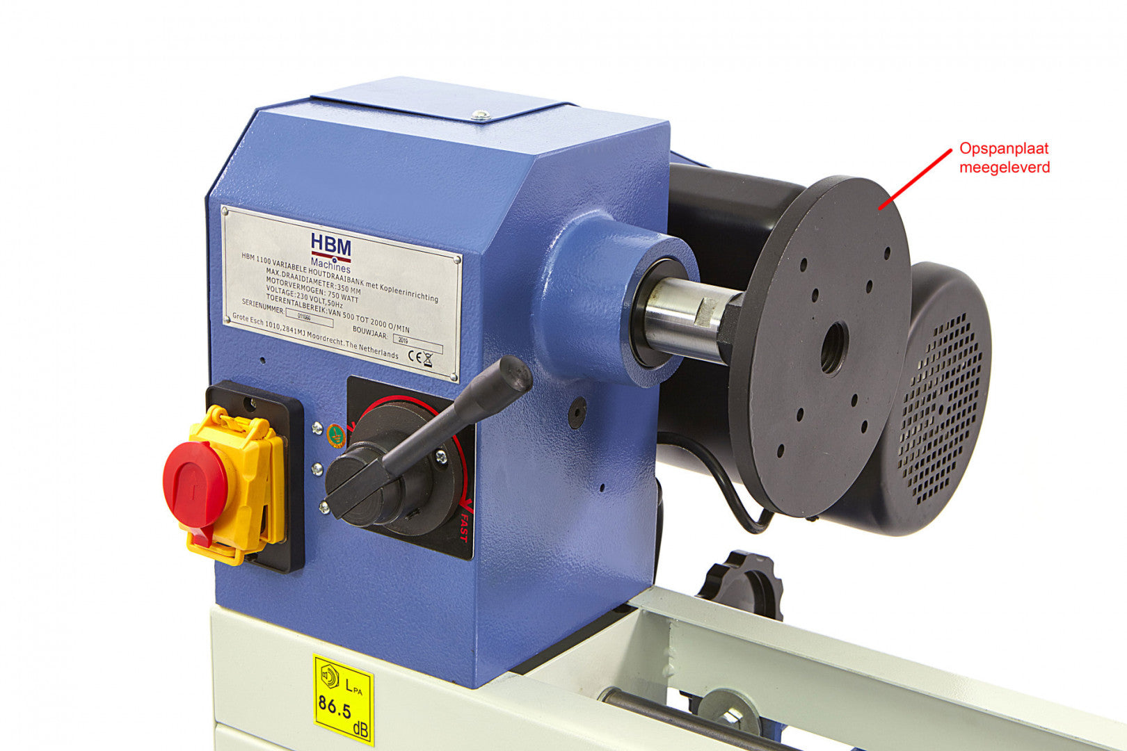 STRUNG PENTRU LEMN CU DISPOZITIV DE COPIERE HBM 1100 750W 230V