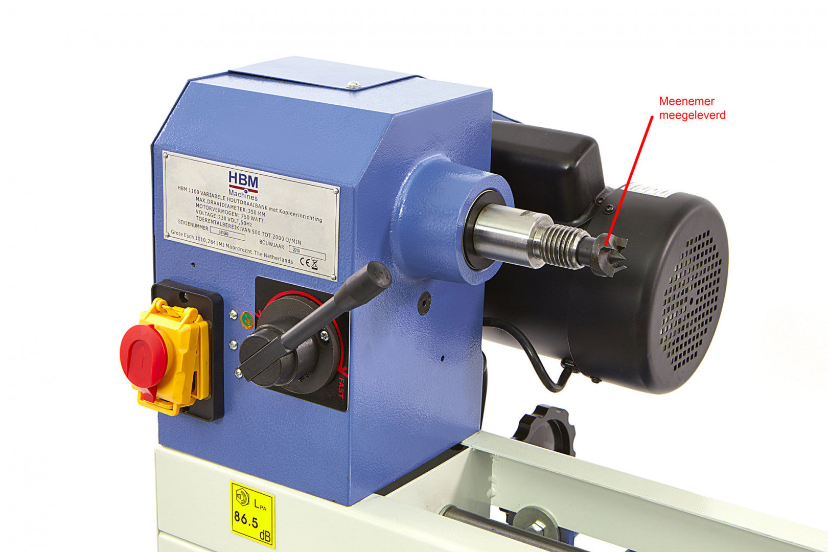 STRUNG PENTRU LEMN CU DISPOZITIV DE COPIERE HBM 1100 750W 230V