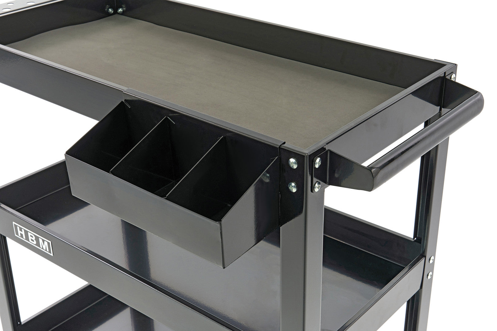 CARUCIOR MOBIL CU 3 RAFTURI SUPORT SURUBELNITE SI SPRAY