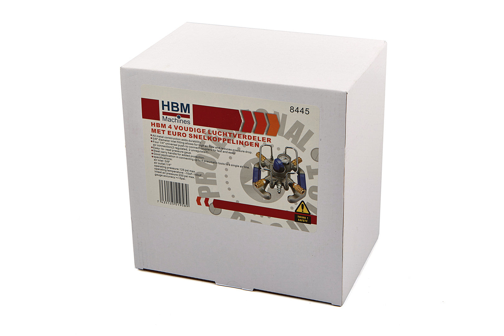 DISTRIBUITOR DE AER CU REGULATOR DE PRESIUNE 4 IESIRI