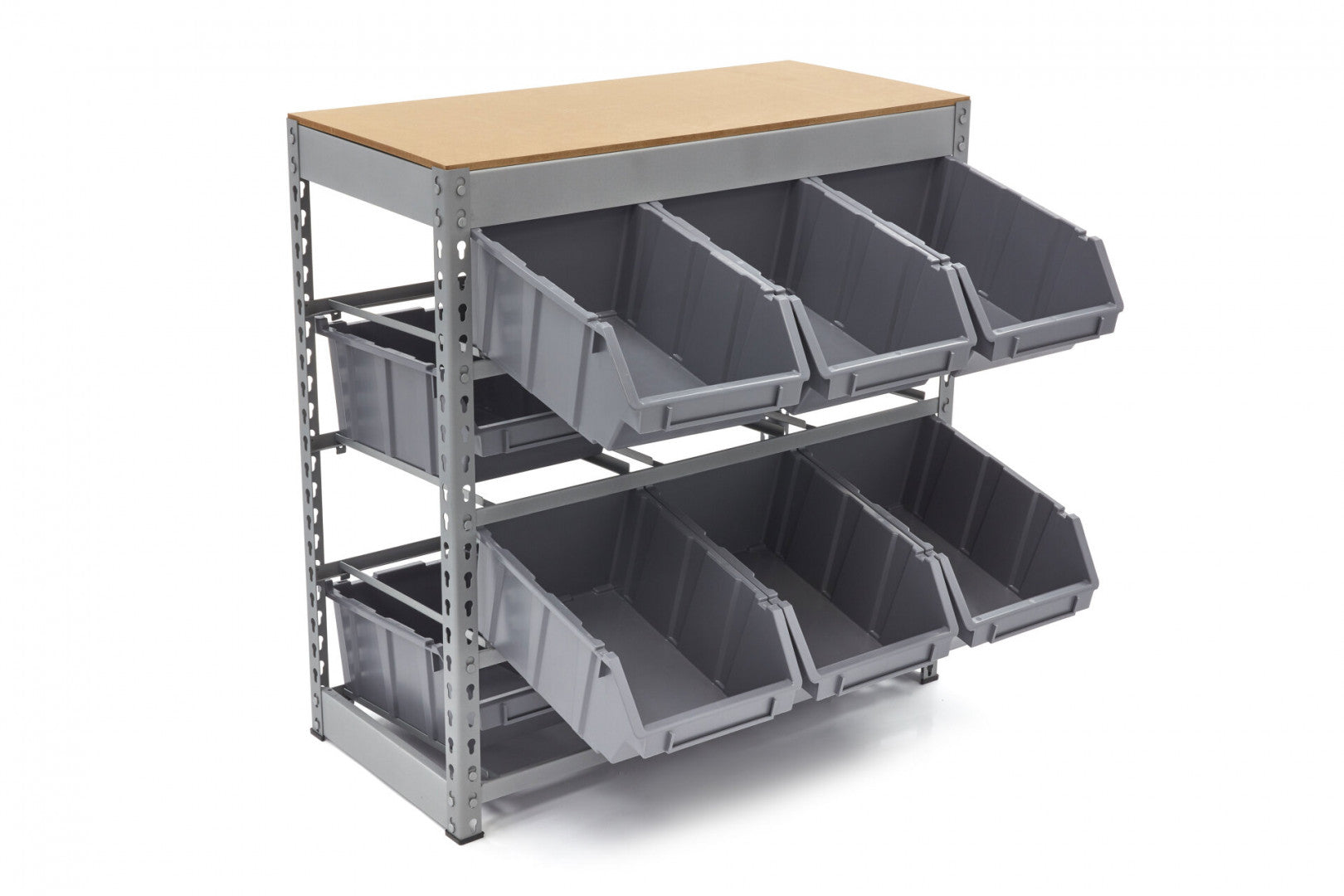 RAFT STAND ORGANIZATOR CU 12 CUTII DE DEPOZITARE
