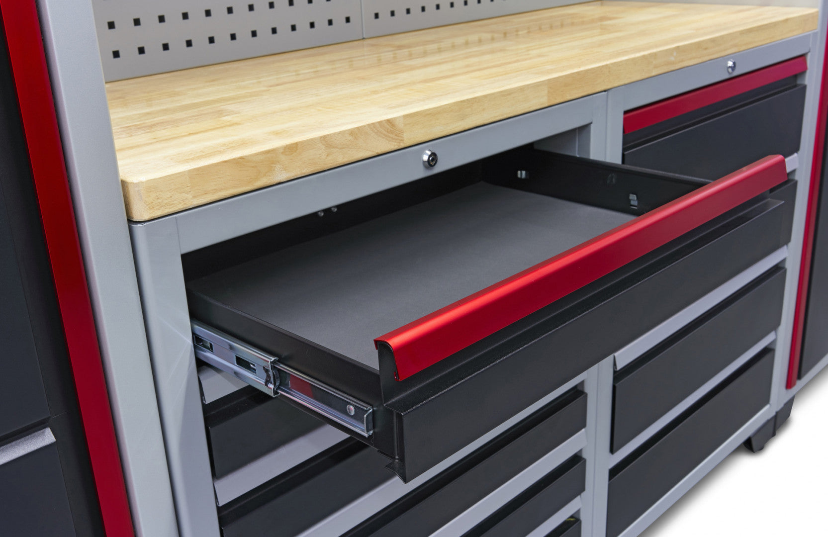 SET MOBILIER METALIC MODULAR PROFESIONAL 16 PIESE 405 x 51 x 204 CM