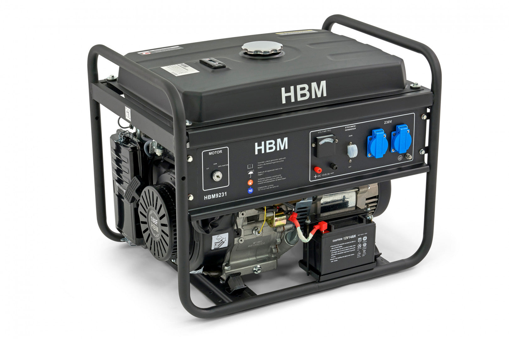 GENERATOR ELECTRIC MOTOR PE BENZINA 420CC 5500W HBM