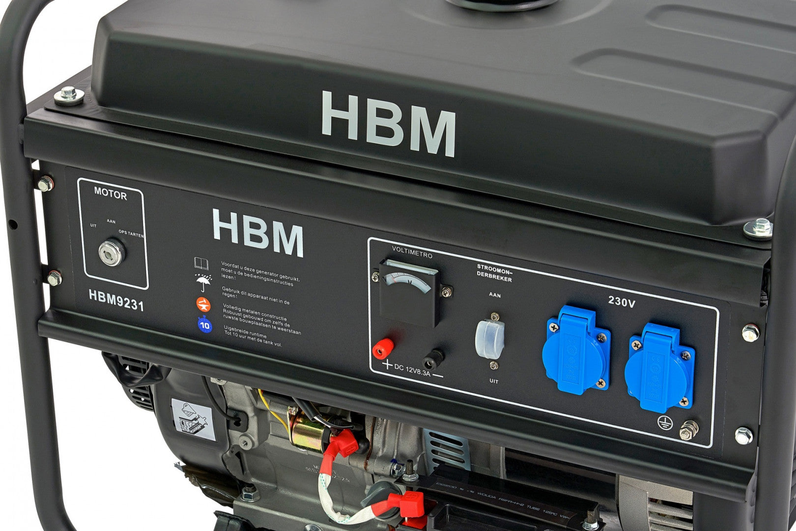 GENERATOR ELECTRIC MOTOR PE BENZINA 420CC 5500W HBM