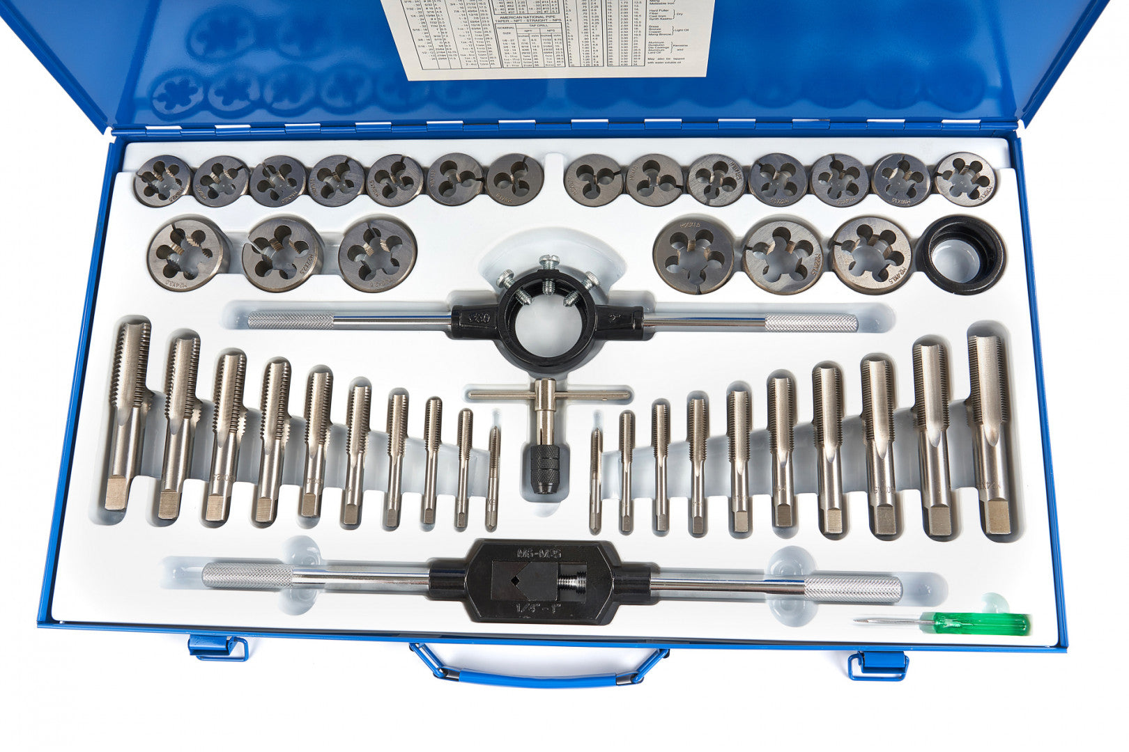 TRUSA FILIERE SI TAROZI 46 PIESE M6-M24 HBM MACHINES OLANDA