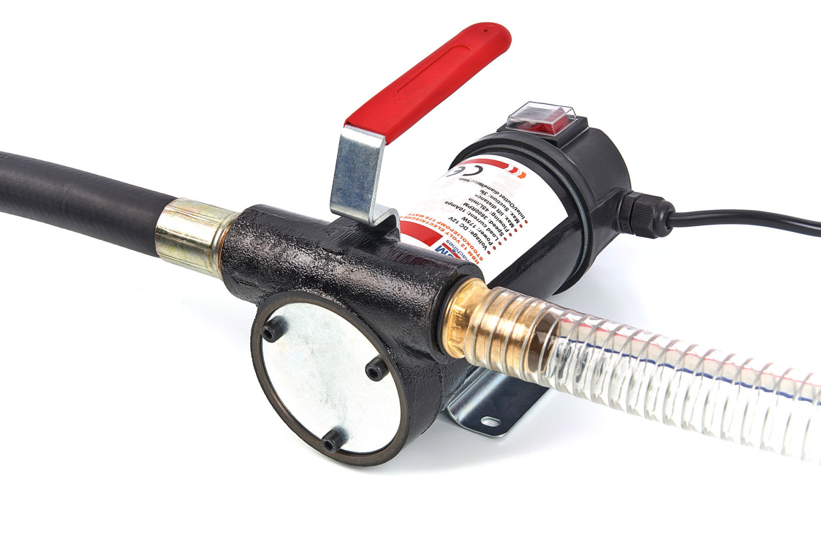 POMPA ELECTRICA PENTRU TRANSFER MOTORINA SI ALTE LICHIDE 12V 175W