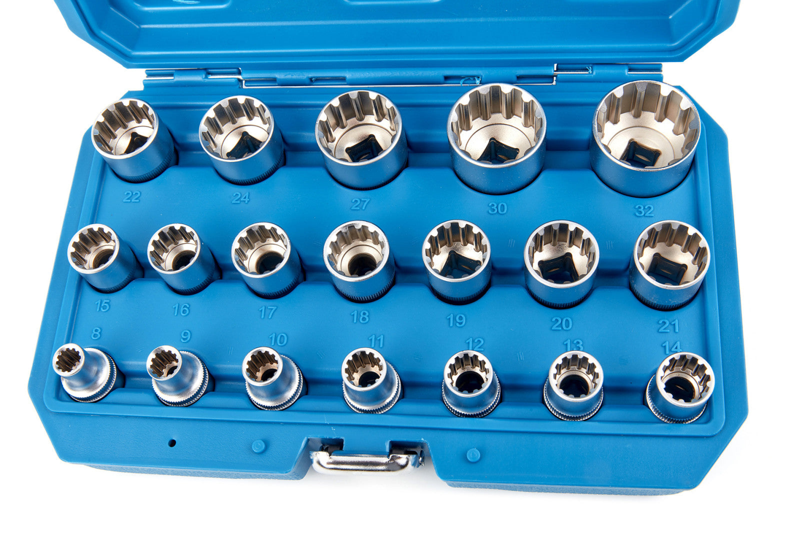 SET TUBULARE 19 PIESE VARIO PLUS MULTILOCK 12 LATURI 1/2 8-32 MM HBM MACHINES OLANDA