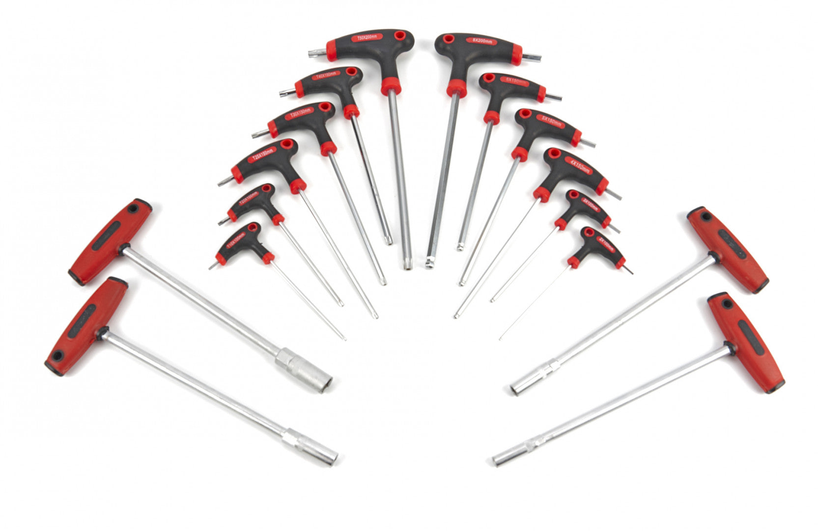 MODUL DULAP TORX IMBUS CU MANER T 16 PIESE HBM