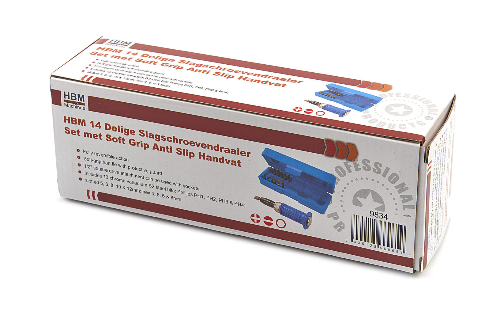 SURUBELNITA DE IMPACT 14 PIESE HBM