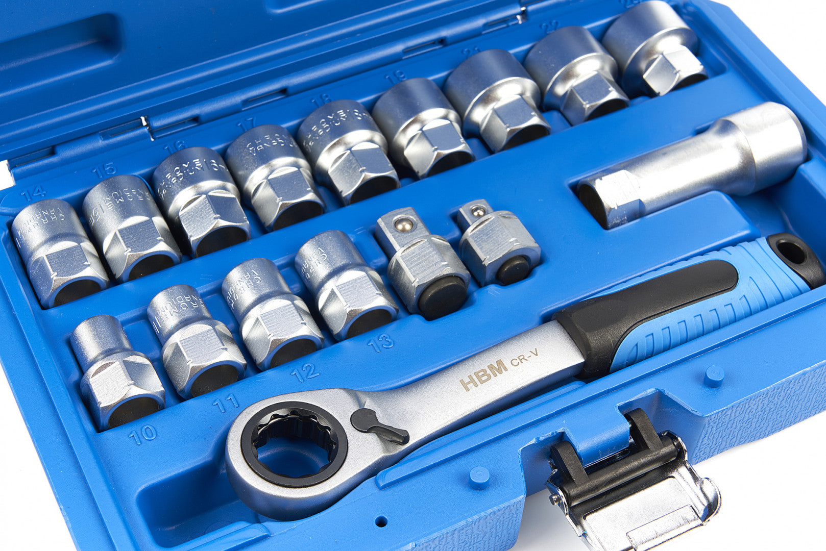 TRUSA DE TUBULARE VARIO PLUS CU CLICHET 17 PIESE 10-24MM HBM MACHINES