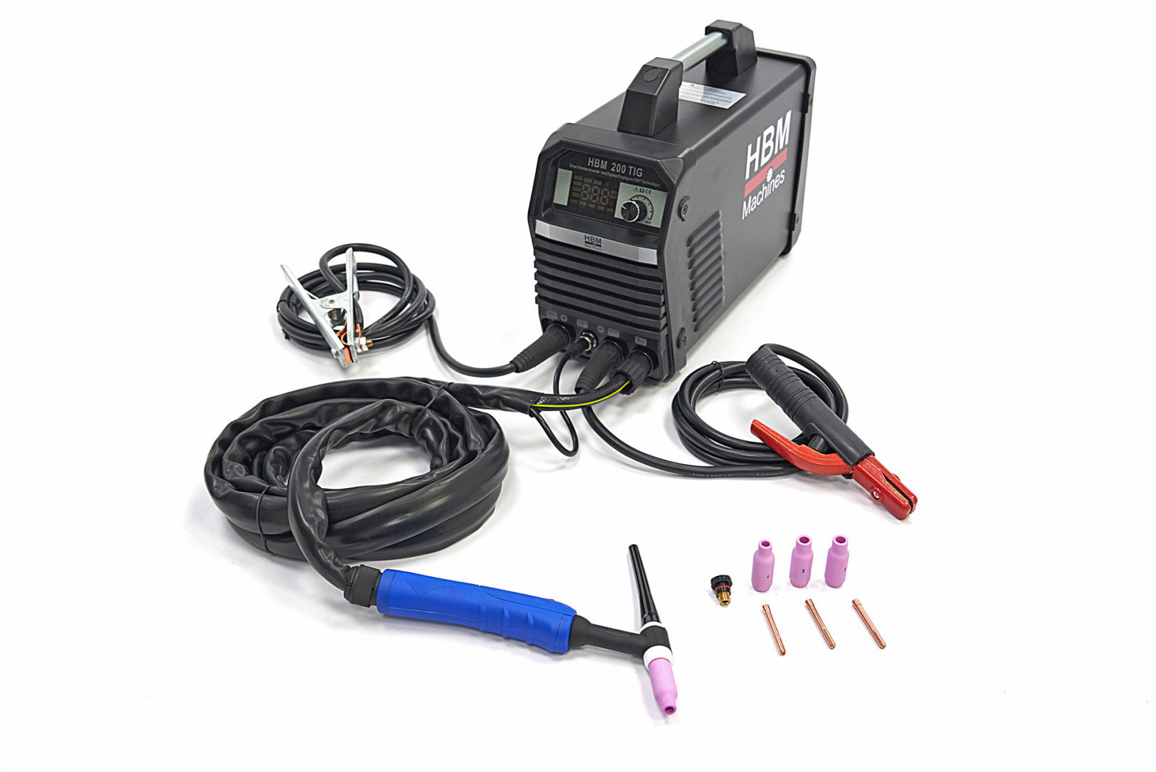 APARAT DE SUDURA INVERTOR AFISAJ DIGITAL TIG IGBT 200MAX HBM