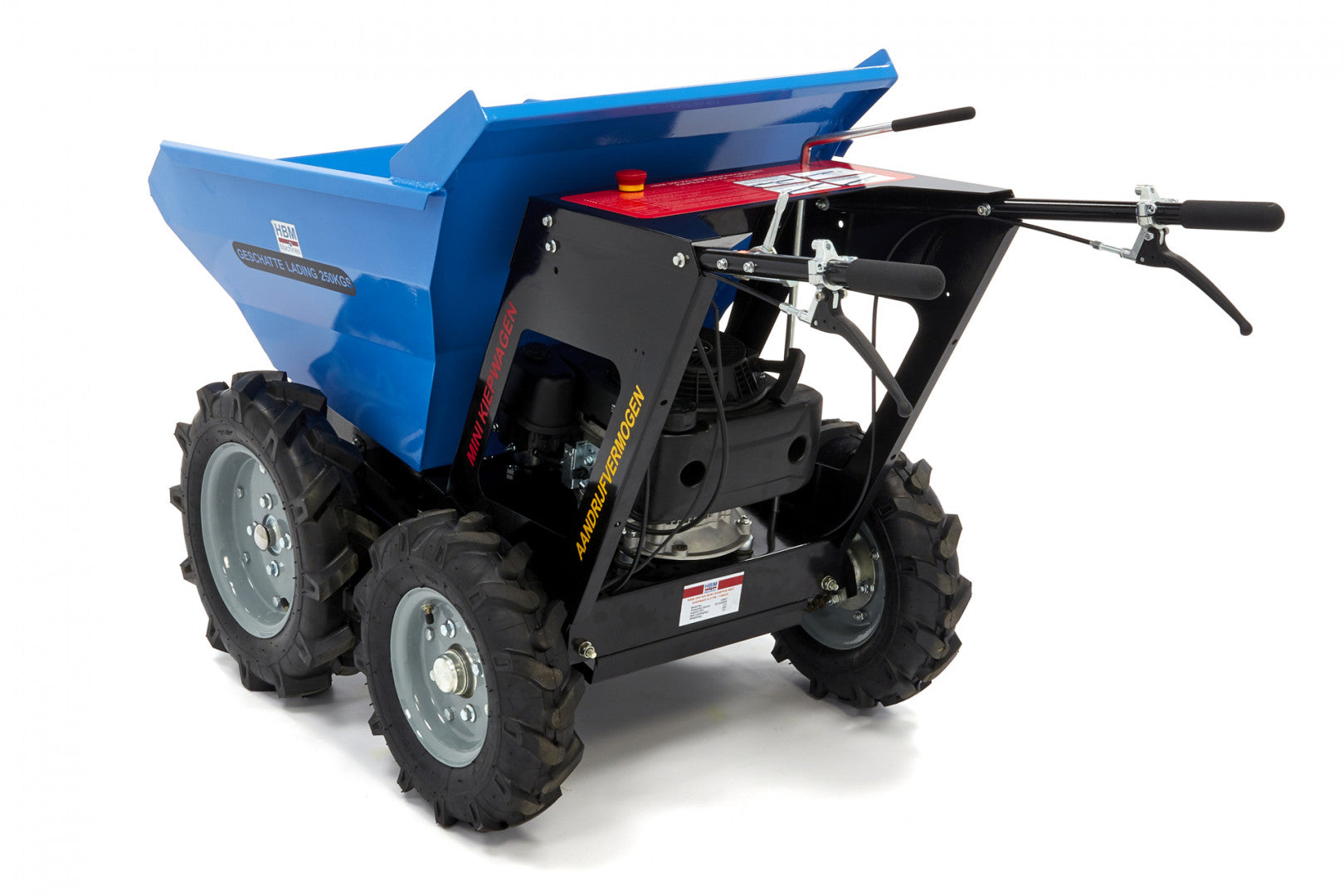 MINI DUMPER BASCULANTA 250KG 6.5CP 196CC HBM