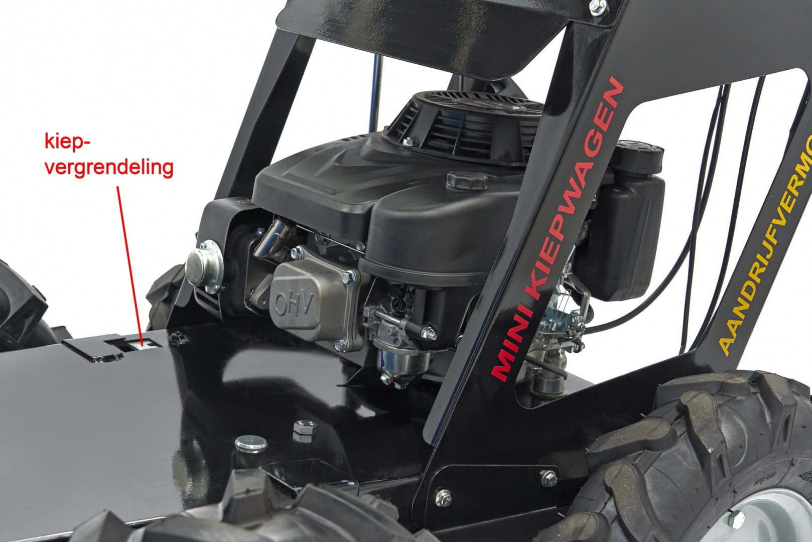 MINI DUMPER BASCULANTA 250KG 6.5CP 196CC HBM