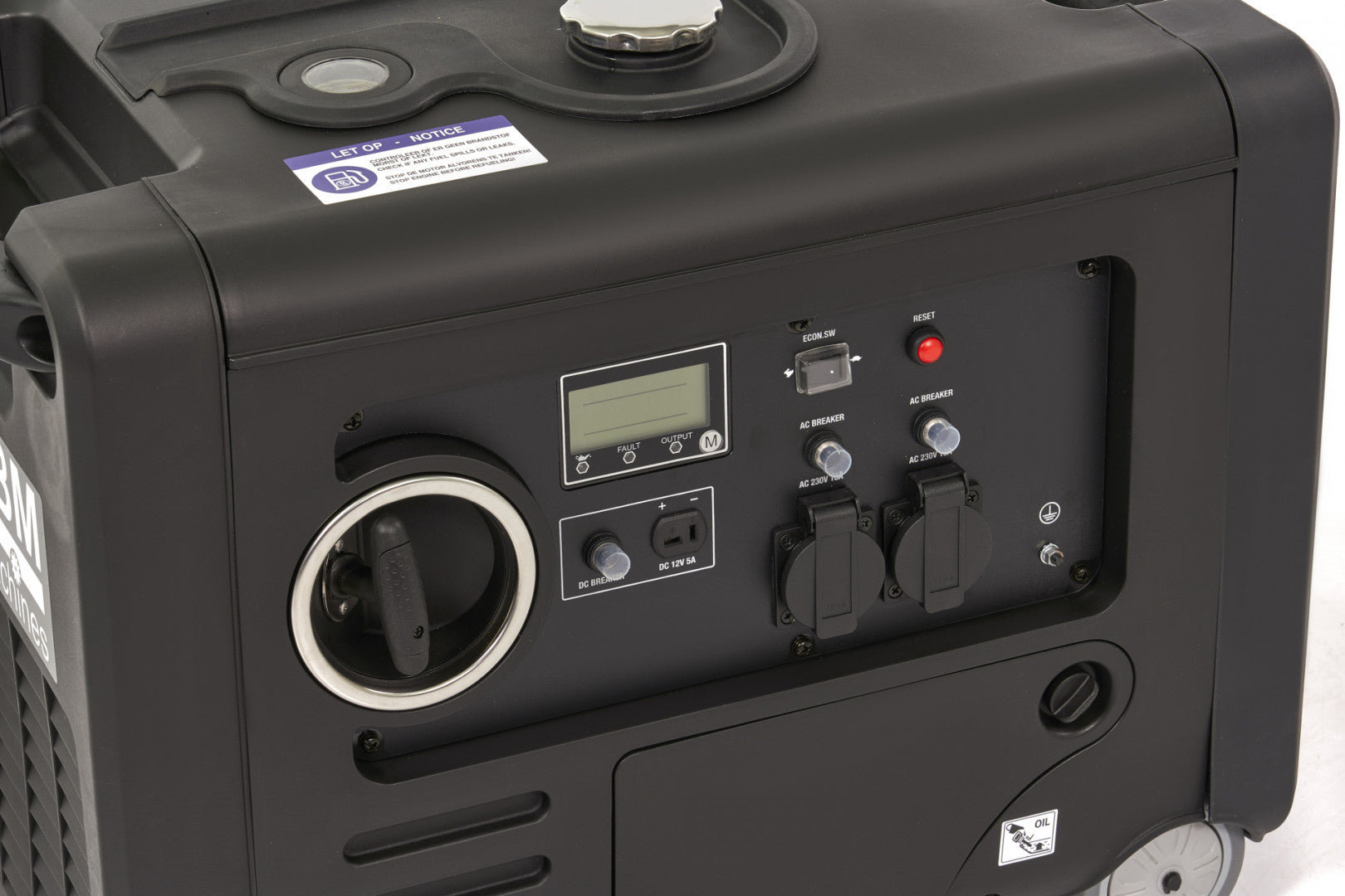 GENERATOR INVERTER ELECTRIC MOTOR PE BENZINA 4kW