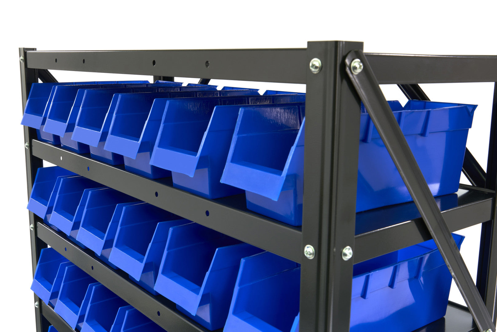 RAFT METALIC CU 60 DE CUTII DEPOZITARE