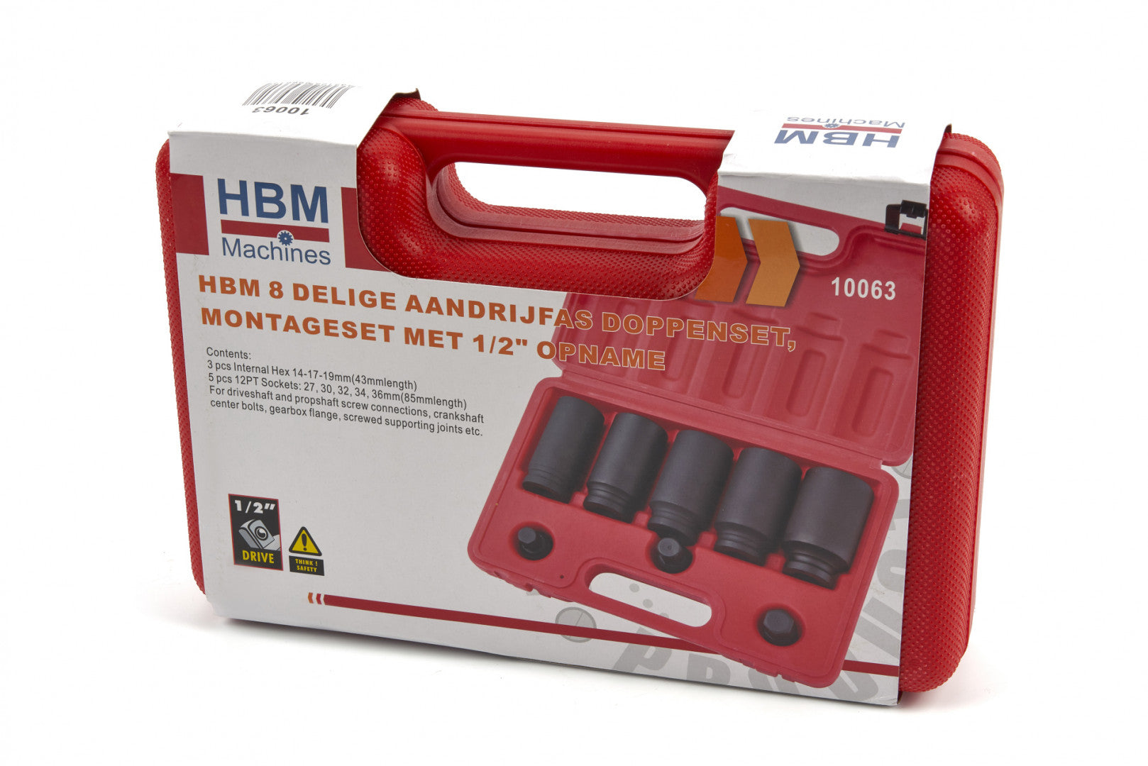 SET CHEI DE IMPACT PENTRU BUTUCI SI PLANETARE 8 PIESE HBM