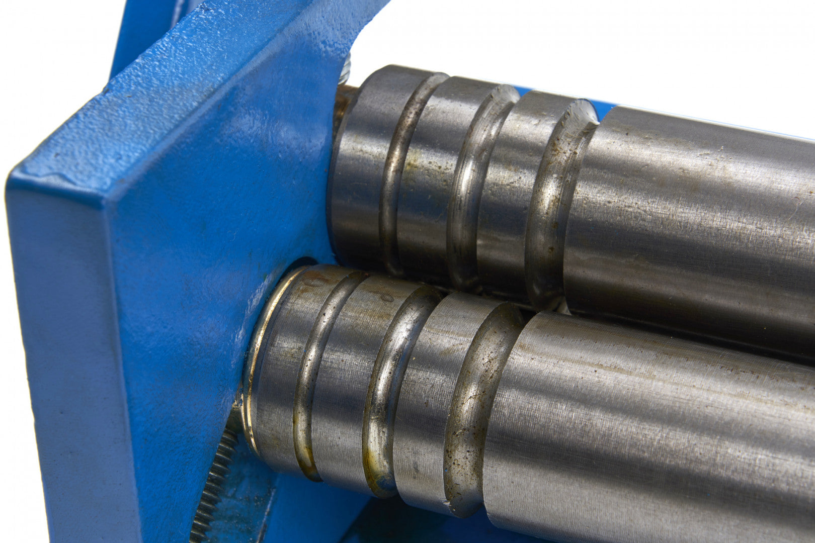 MASINA DE ROLUIT TABLA MANUALA 2.5 X 300 MM CU PRINDERE IN MENGHINA HBM MODEL 2