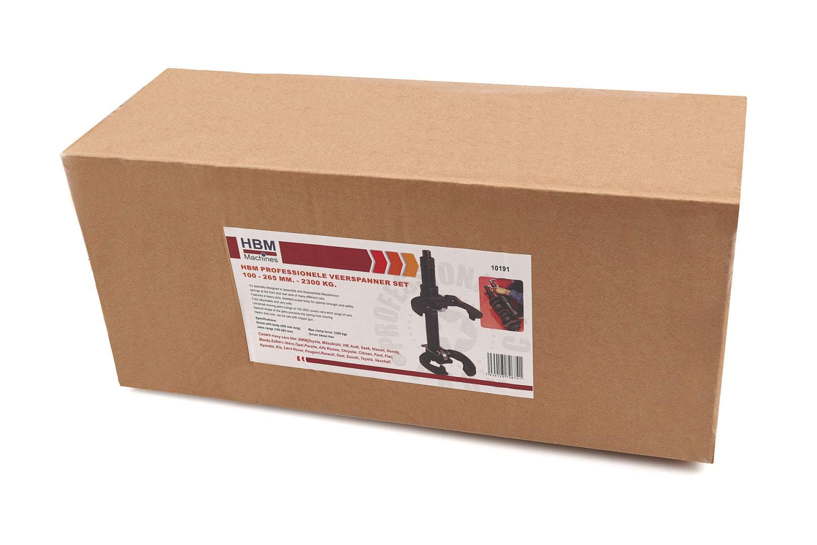 PRESA ARCURI MC PHERSON ELICOIDALE 100-265 MM 2.3T HBM