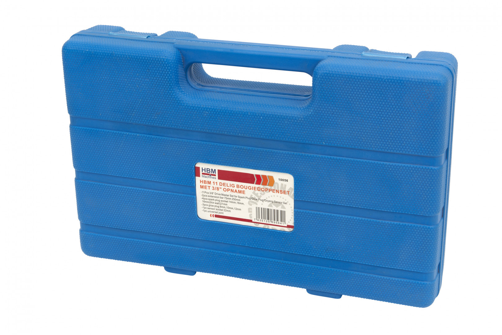 SET CHEI TUBULARE PENTRU BUJII 3/8 11 PIESE HBM MACHINES OLANDA