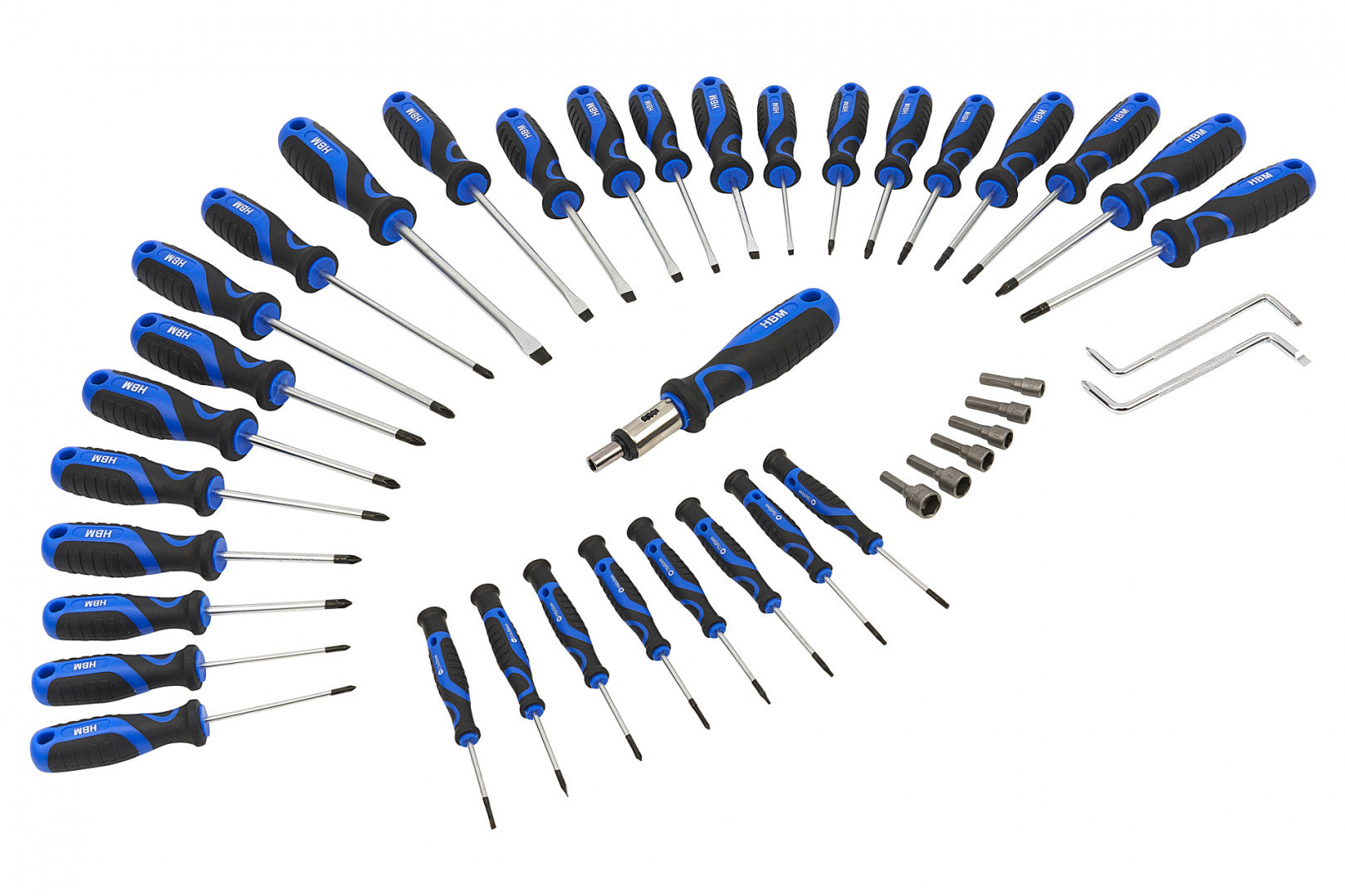 SET SURUBELNITE 100 PIESE CU SUPORT HBM