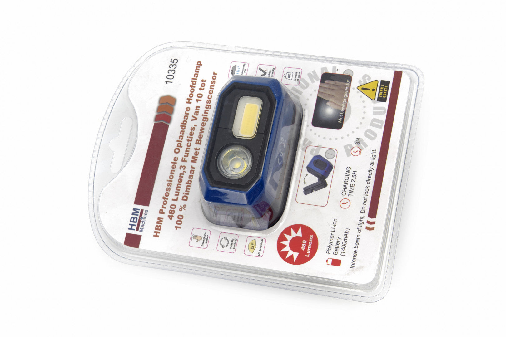 LANTERNA FRONTALA, LAMPA LED DE CAP 480 LUMEN HBM