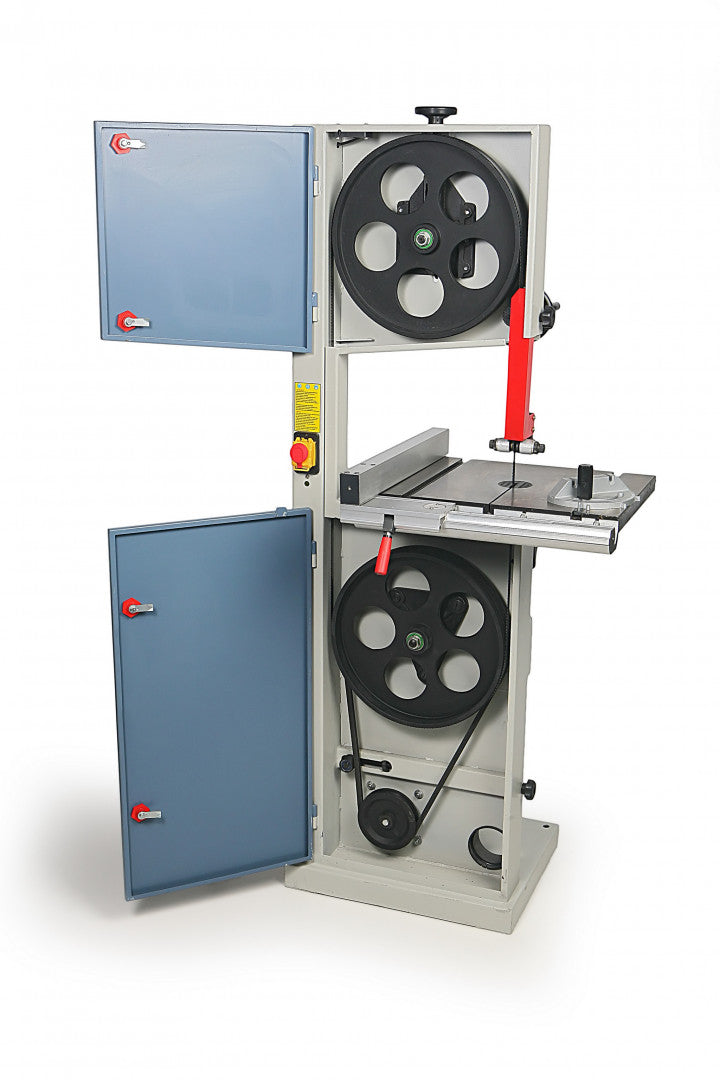 FIERASTRAU VERTICAL CU BANDA PENTRU LEMN HBM 400 230V