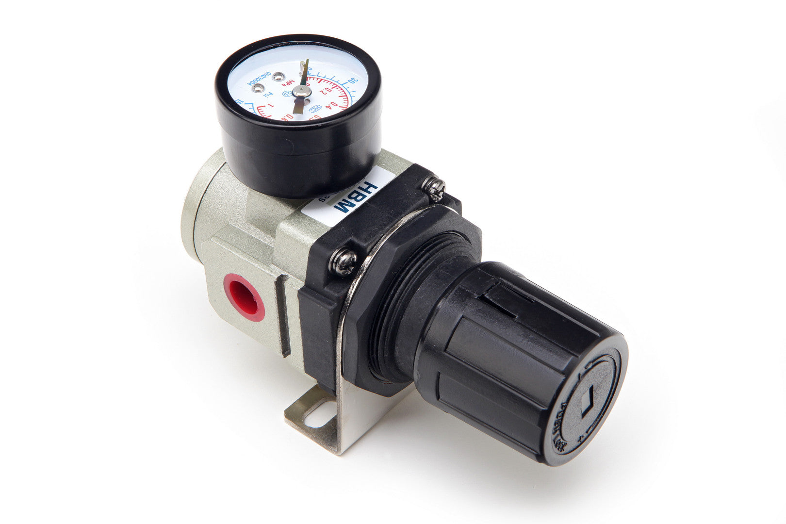 REGULATOR DE PRESUNE 1/4 CU MANOMETRU HBM