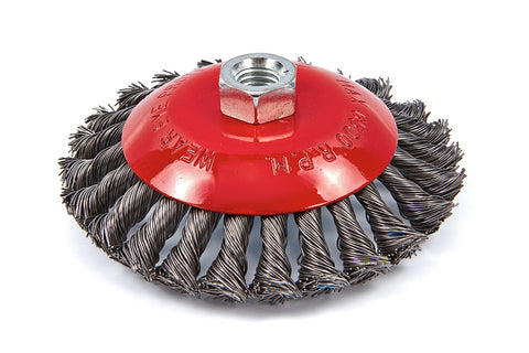 PERIE DE SARMA RASUCITA PENTRU POLIZOR UNGHIULAR 115MM HBM