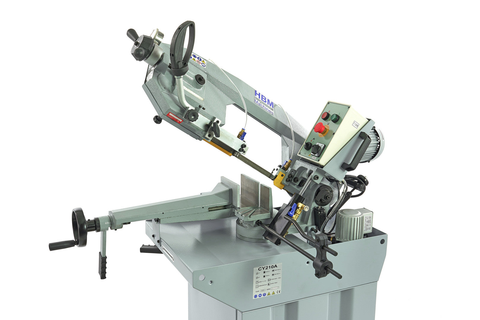 FIERASTRAU ORIZONTAL DEBITARE METAL CU BANDA PROFESIONAL HBM 210 380V