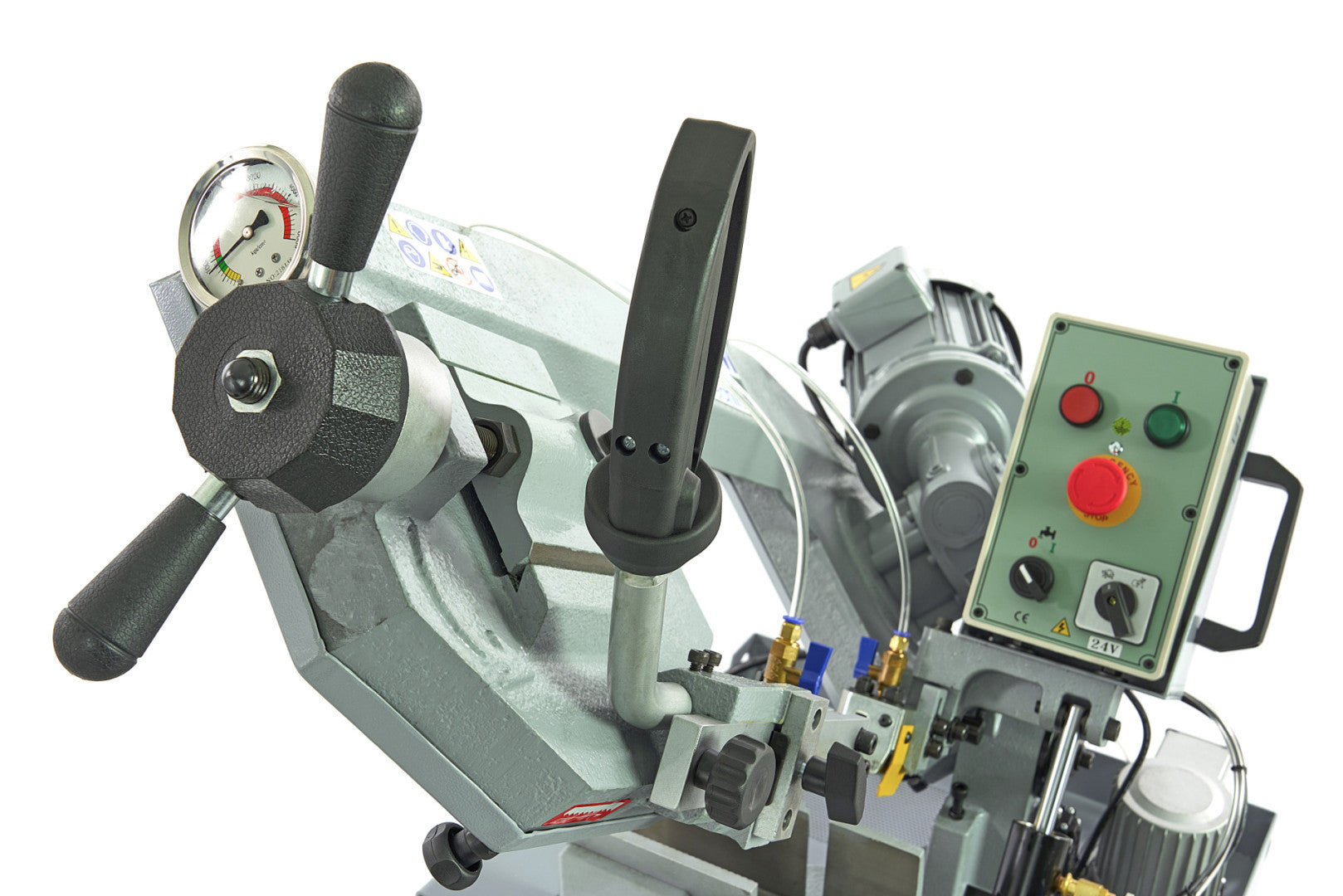 FIERASTRAU ORIZONTAL DEBITARE METAL CU BANDA PROFESIONAL HBM 210 380V