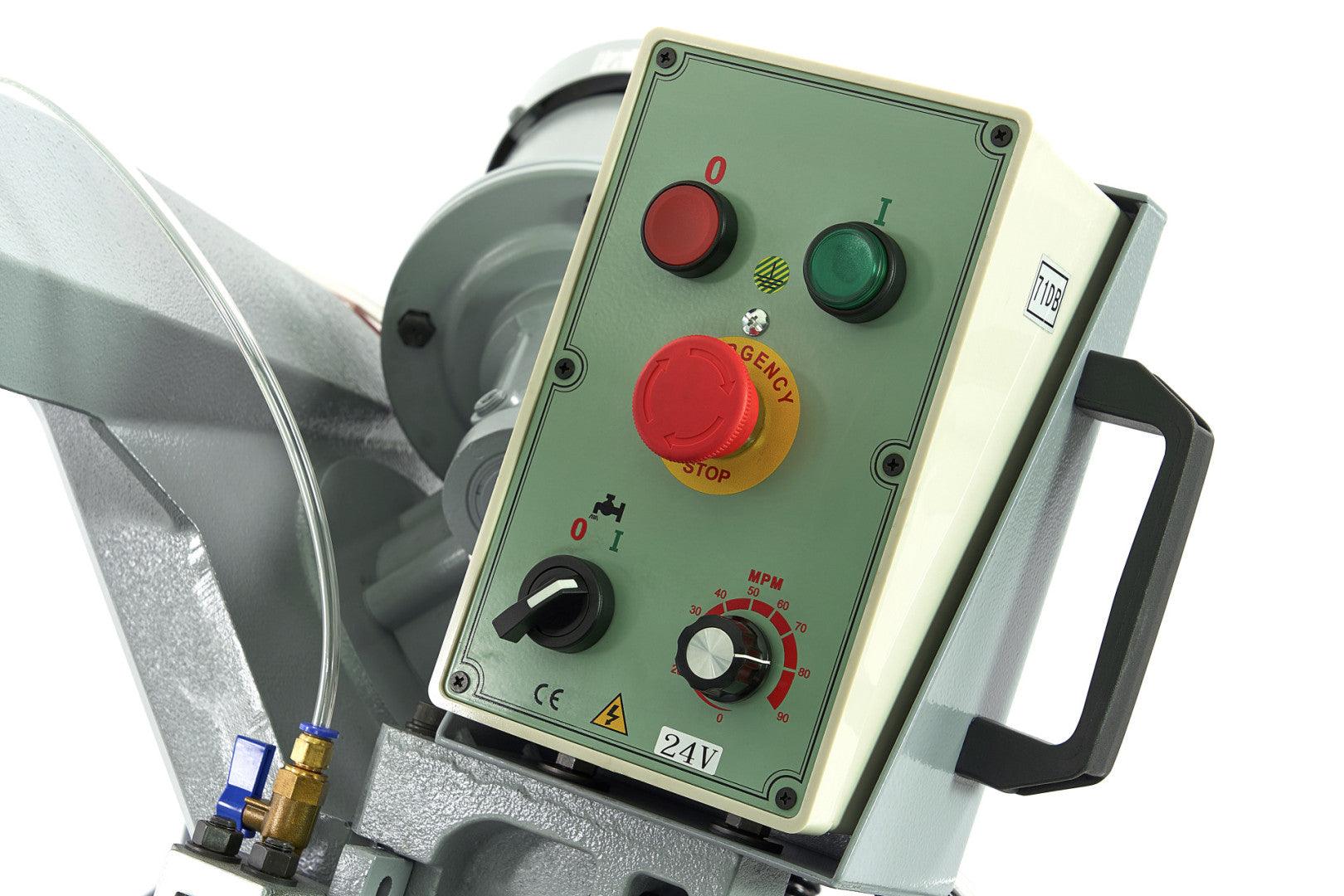 FIERASTRAU ORIZONTAL DEBITARE METAL CU BANDA PROFESIONAL HBM 210 230V