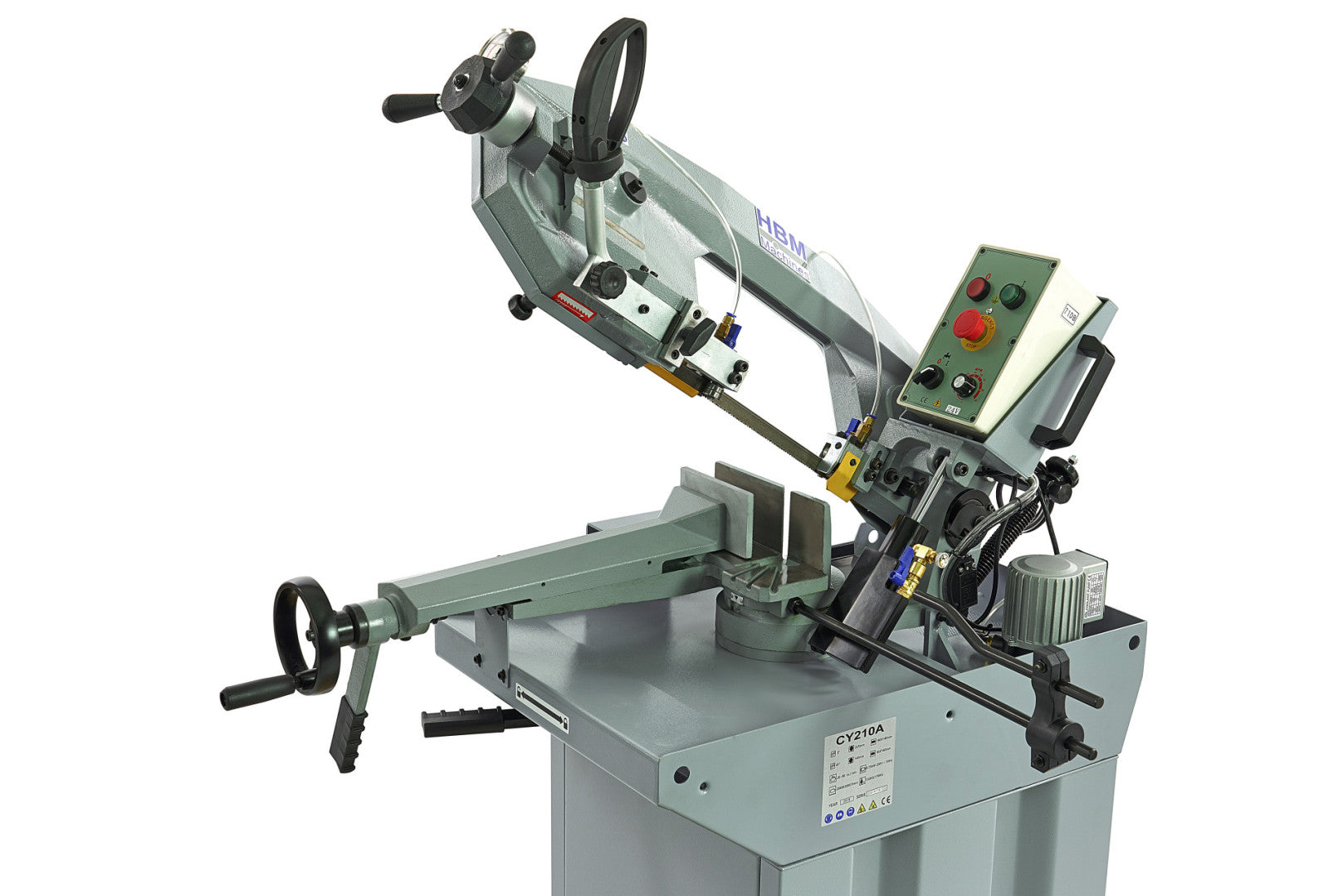 FIERASTRAU ORIZONTAL DEBITARE METAL CU BANDA PROFESIONAL HBM 210 230V