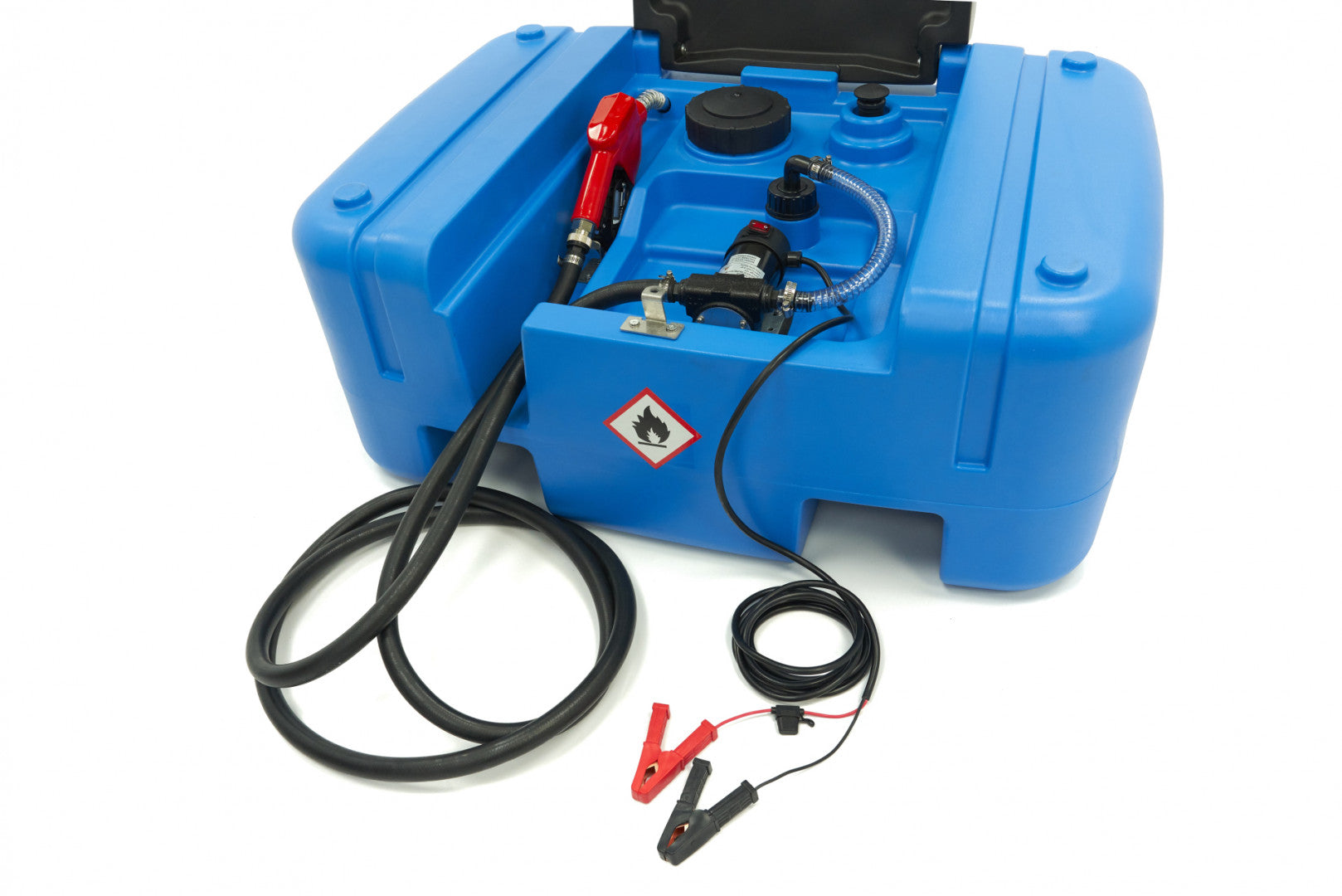 POMPA MOBILA DE TRANSFER MOTORINA 12V CU REZERVOR 200L HBM