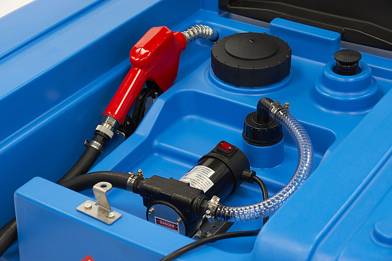 POMPA MOBILA DE TRANSFER MOTORINA 12V CU REZERVOR 200L HBM