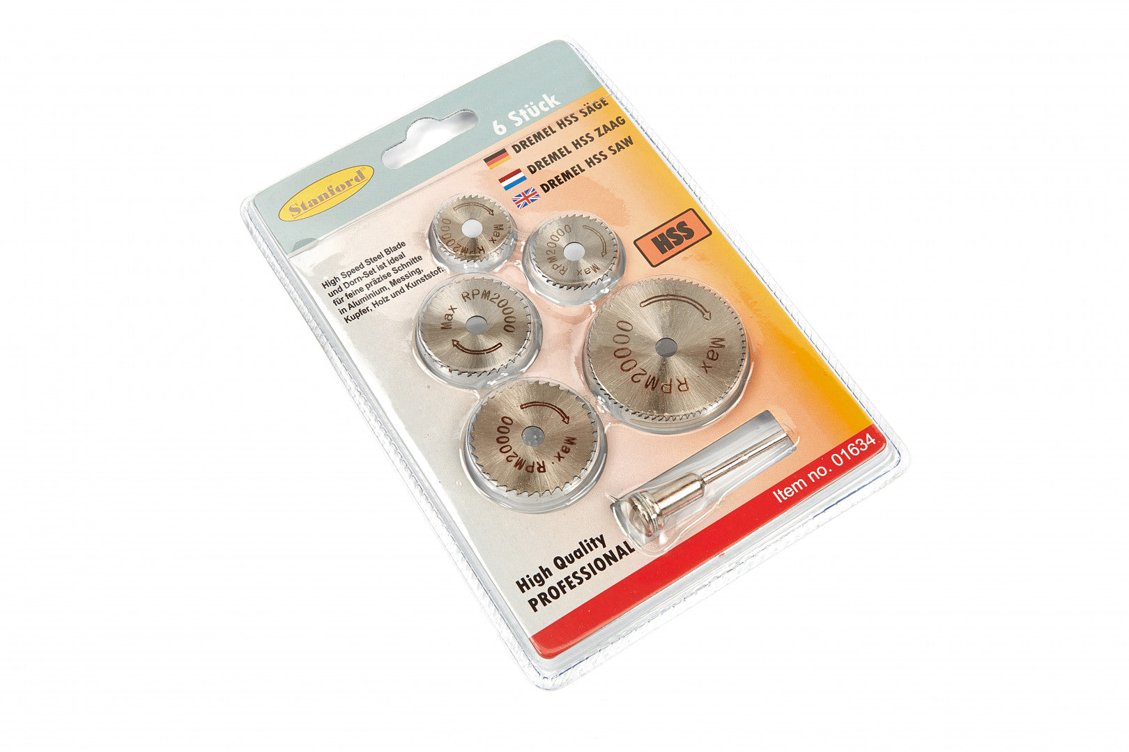 SET LAME FIERASTRAU 22.5-45MM PENTRU BIAX 6 PIESE HBM