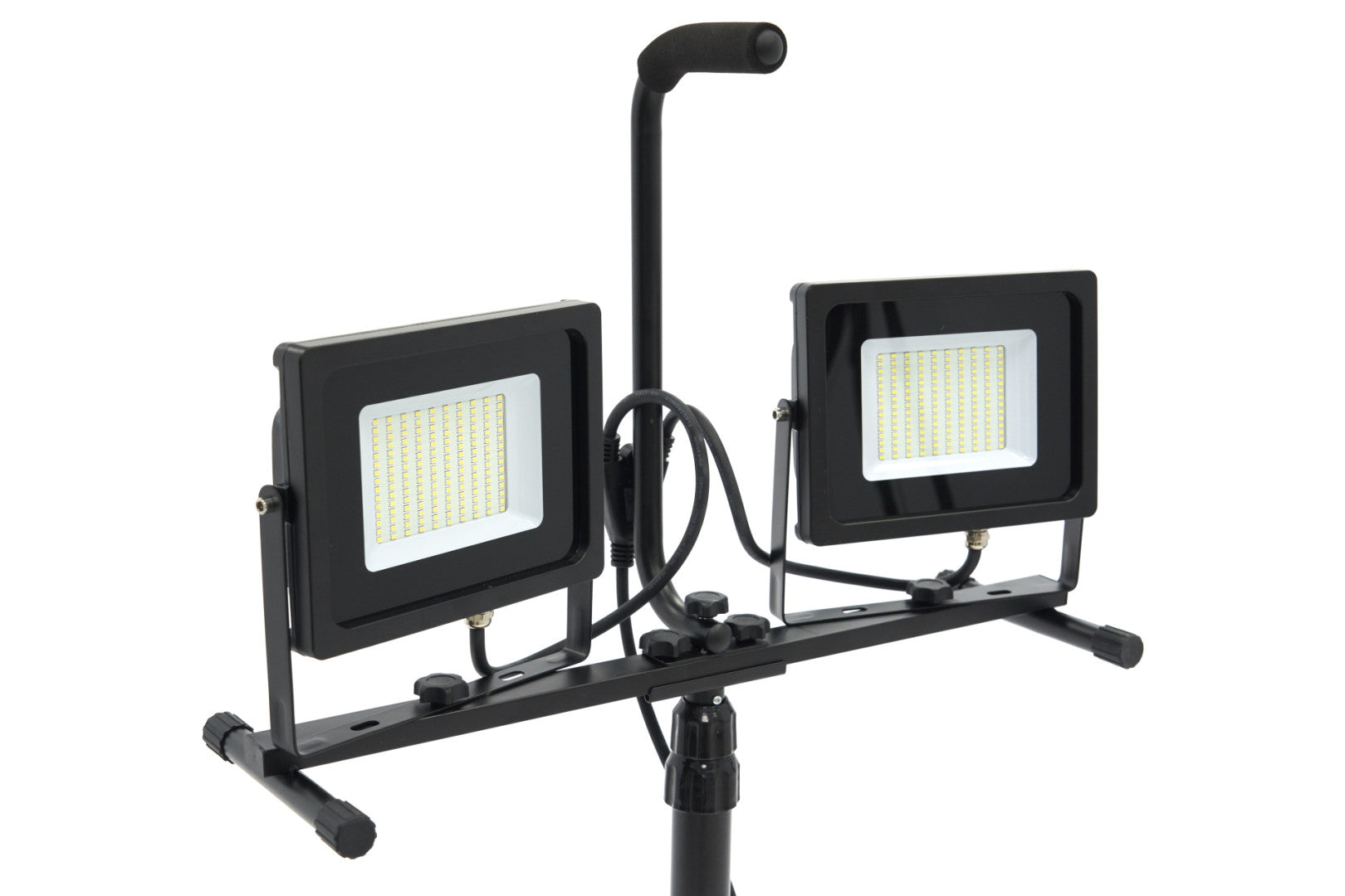 LAMPA LED CU STATIV TREPIED 2X50W 2X4000 LUMENI