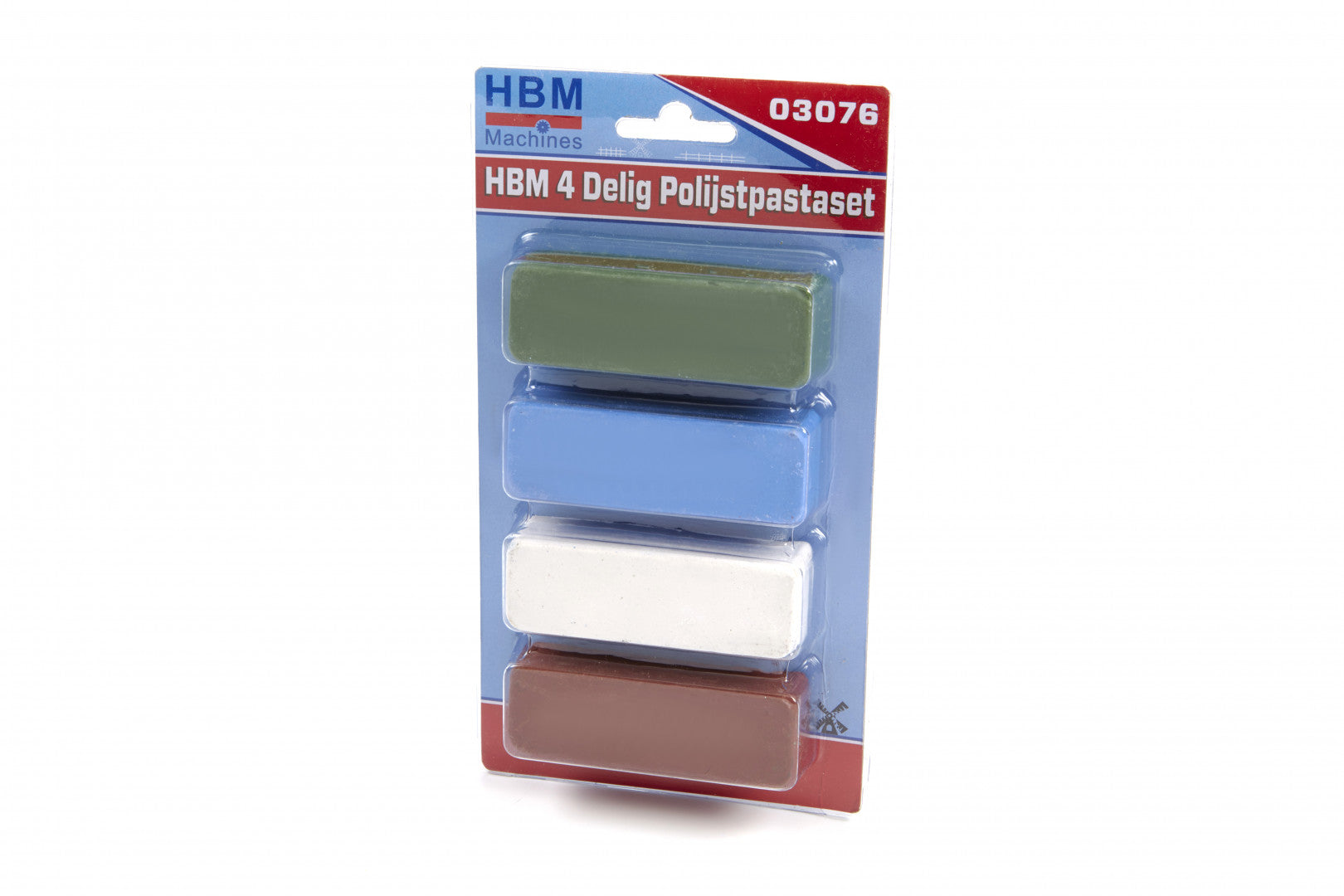 SET PASTE ABRAZIVE PENTRU LUSTRUIRE POLISH 4 PIESE HBM