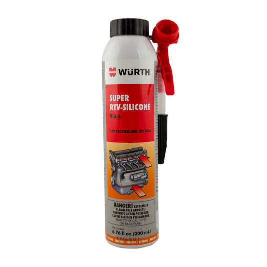SILICON ETANSARE NEGRU SUPER RTV 200ML WURTH
