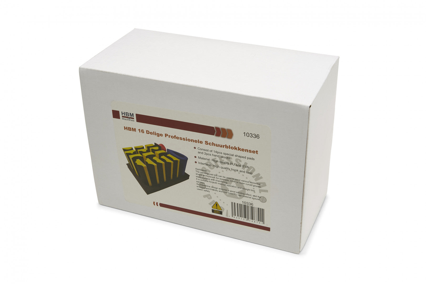 SET 16 BURETI ABRAZIVI PENTRU SLEFUIT HBM