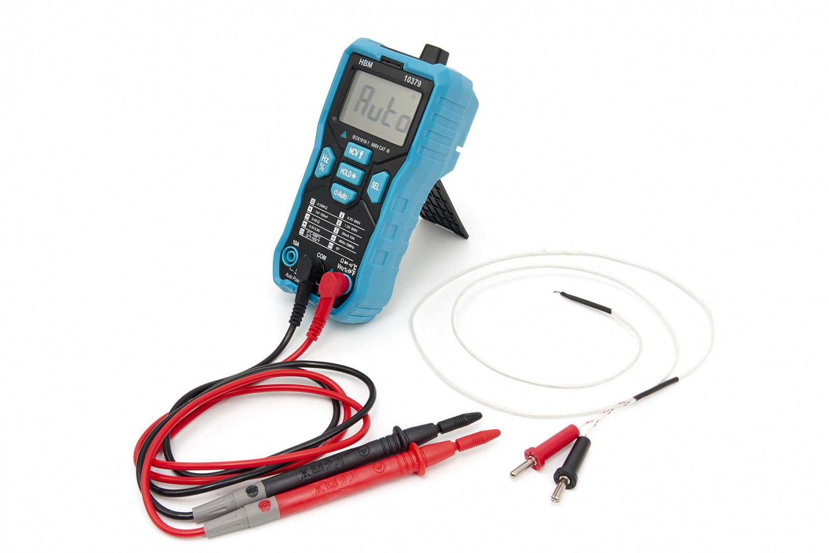 MULTIMETRU DIGITAL PROFESIONAL CU FUNCTIE DETECTARE CABLU SI ILUMINARE LED HBM