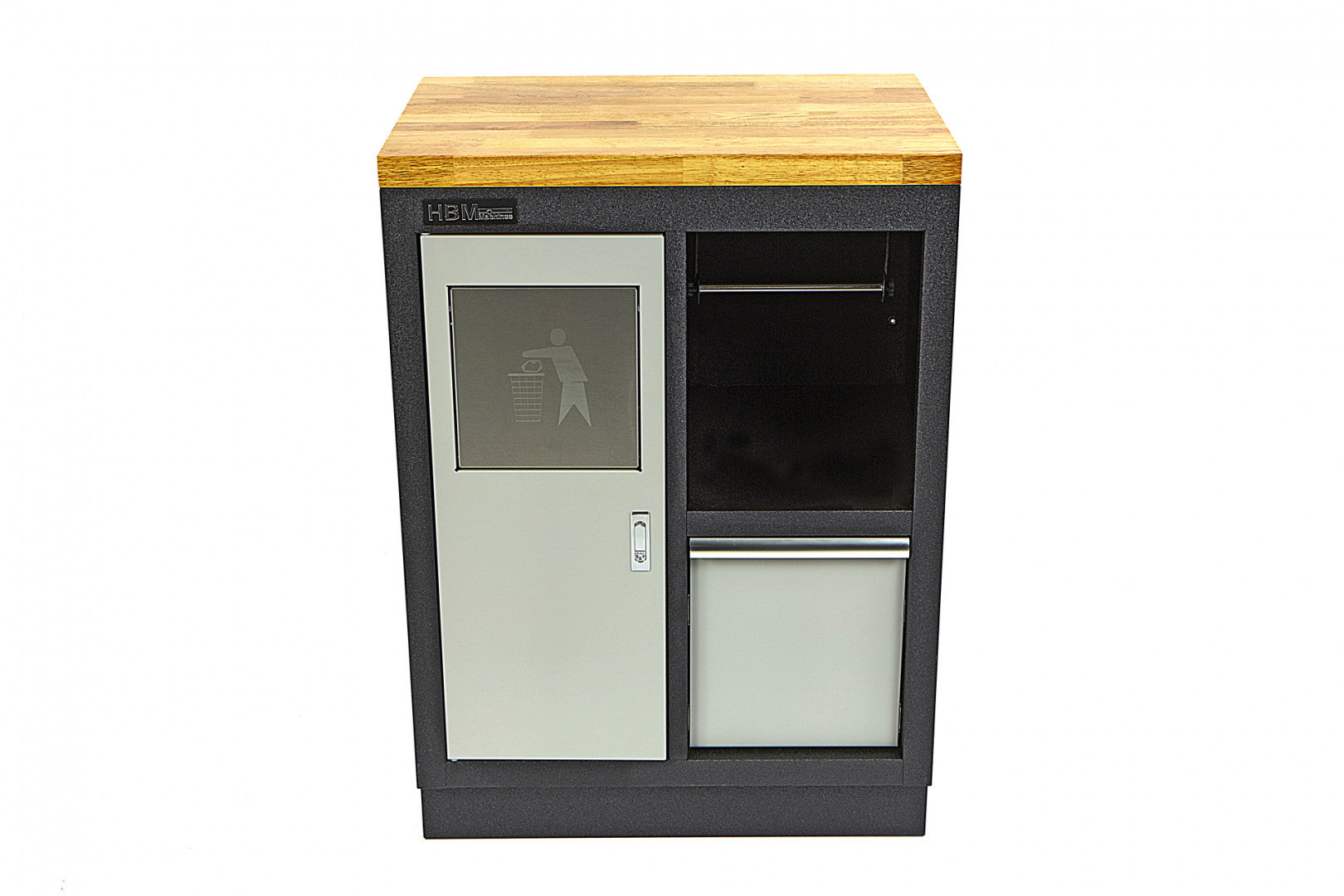 DULAP PENTRU ATELIER CU SUPORT PENTRU HARTIE SI COS DE GUNOI HBM