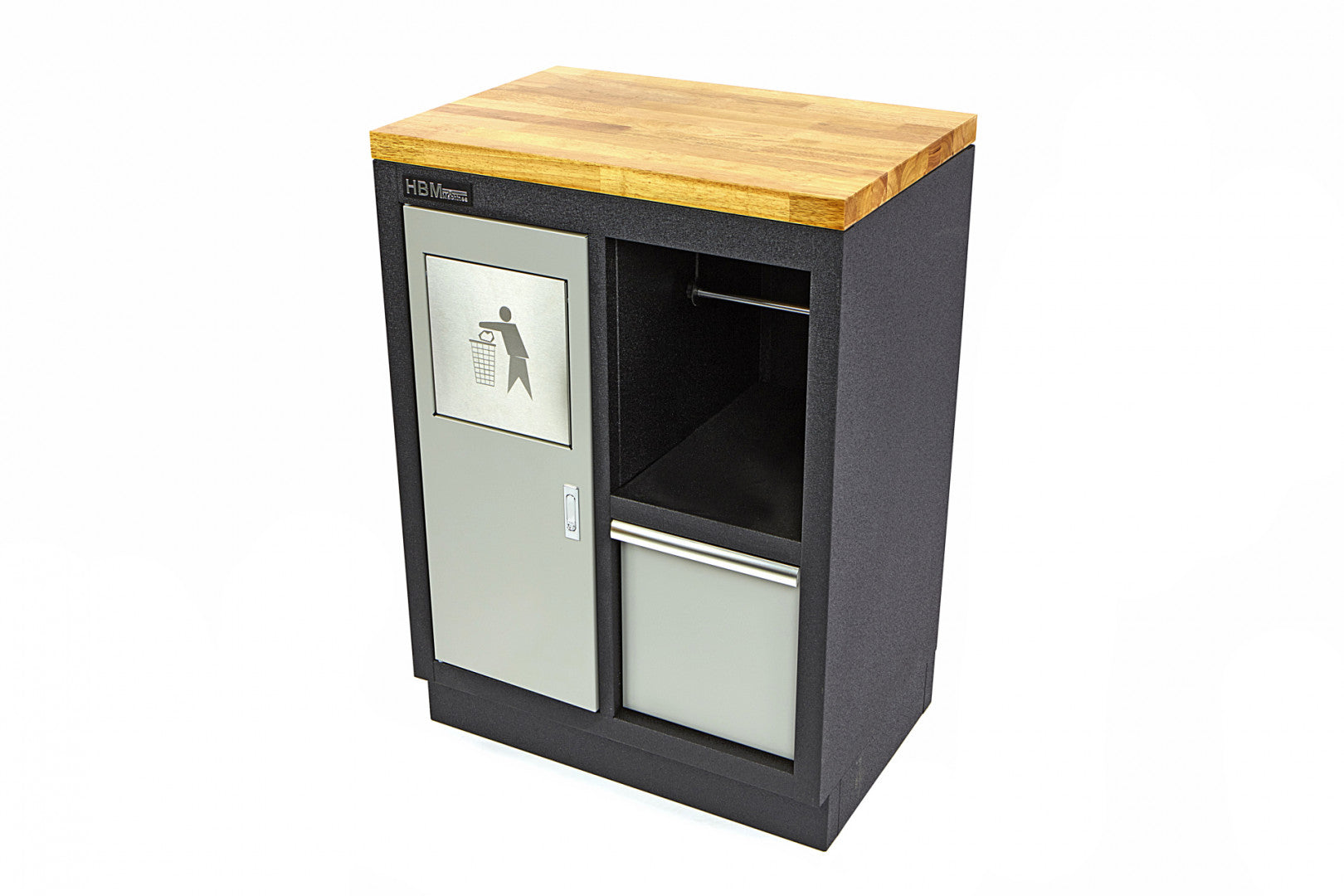 DULAP PENTRU ATELIER CU SUPORT PENTRU HARTIE SI COS DE GUNOI HBM