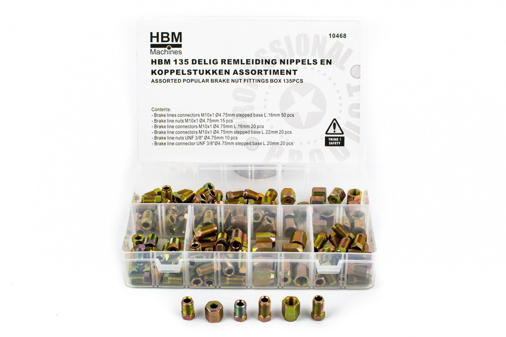 SET 135 DE RACORZI SI MUFE PENTRU CONDUCTE FRANA HBM