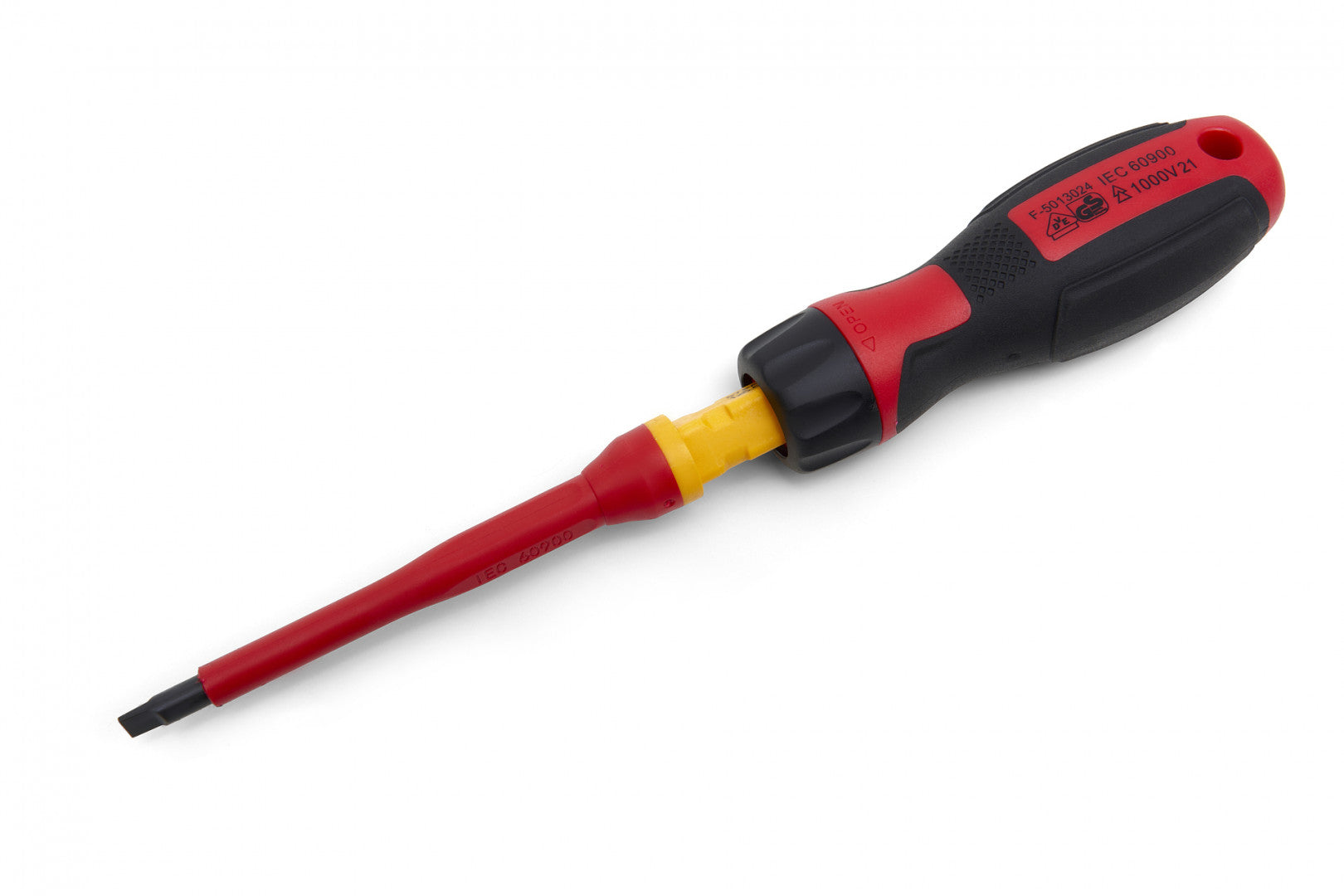 SET 8 SURUBELNITE IZOLATE VDE PENTRU ELECTRICIENI CU CAPETE INTERSCHIMBABILE HBM