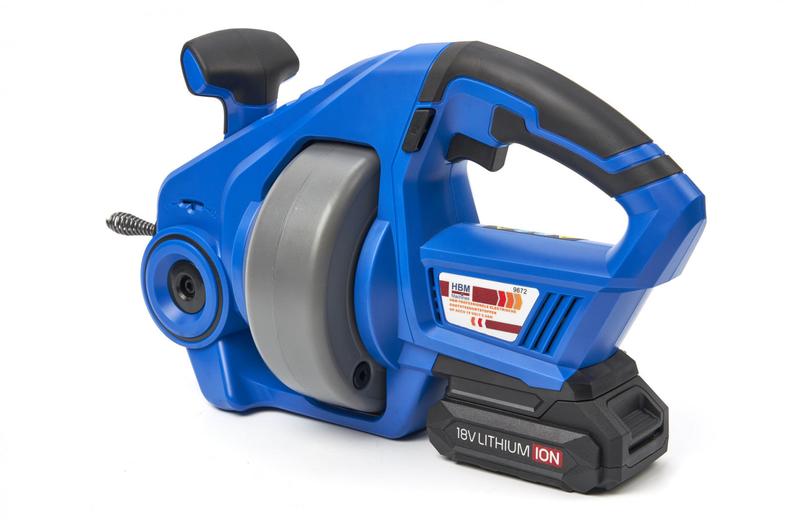 DISPOZITIV DESFUNDAT TEVI CU MECANISM DE ROTIRE 7 M CU ACUMULATOR 18V 2.0AH HBM