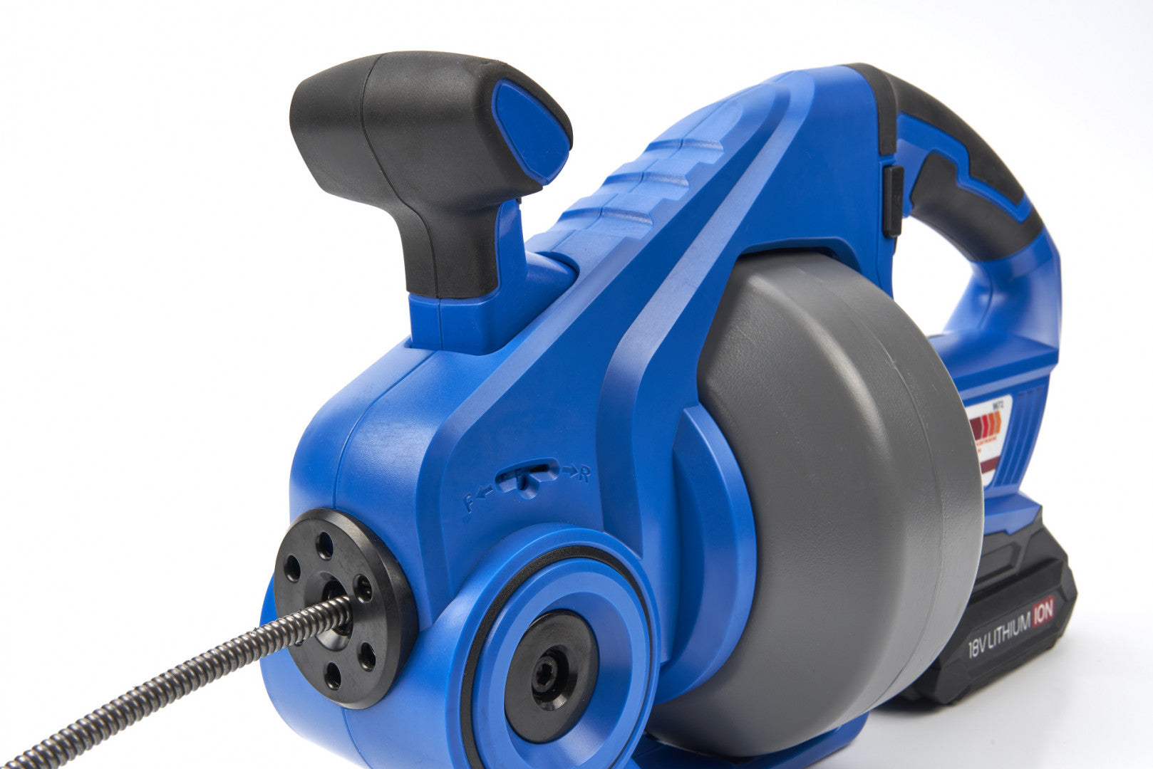 DISPOZITIV DESFUNDAT TEVI CU MECANISM DE ROTIRE 7 M CU ACUMULATOR 18V 2.0AH HBM