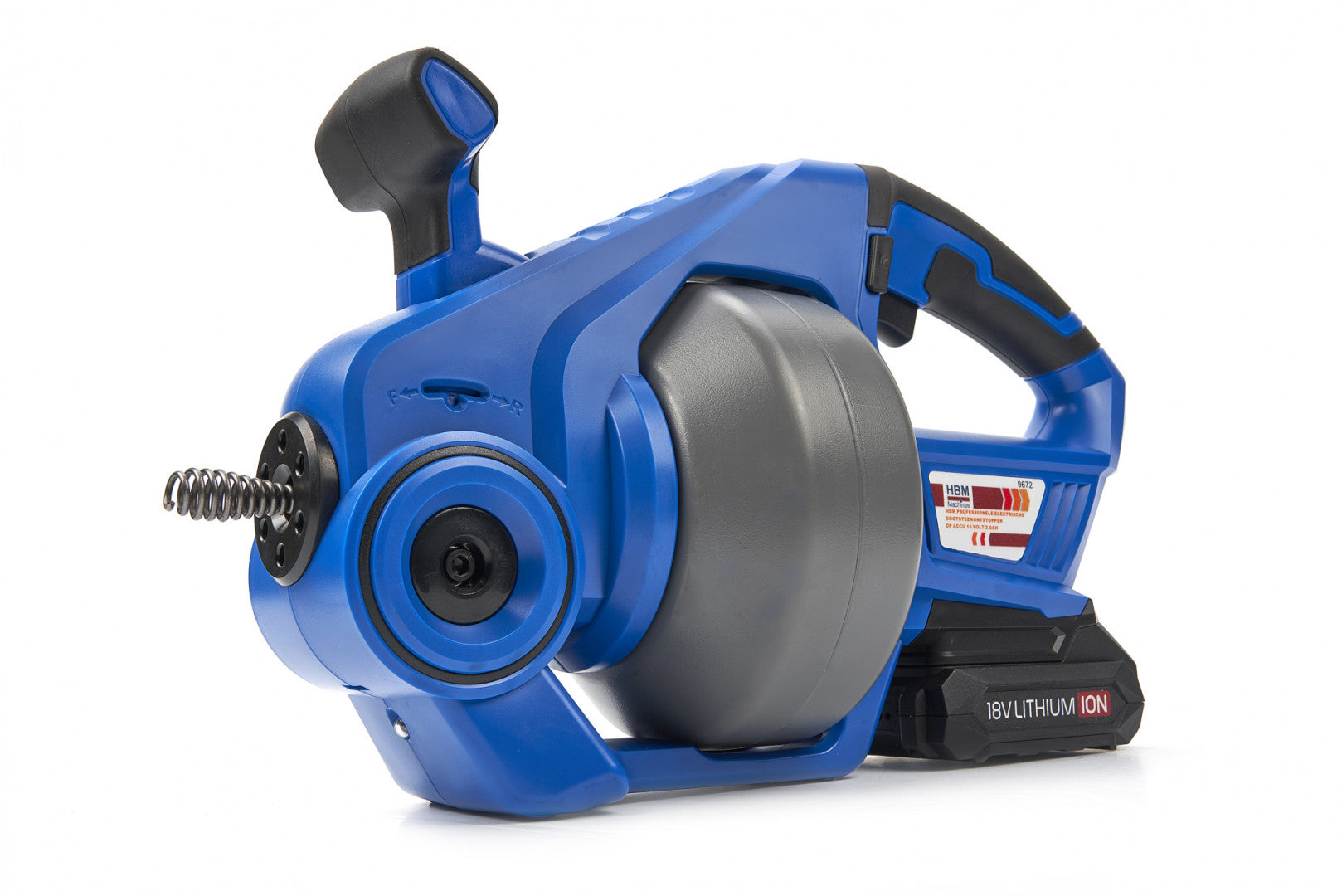 DISPOZITIV DESFUNDAT TEVI CU MECANISM DE ROTIRE 7 M CU ACUMULATOR 18V 2.0AH HBM