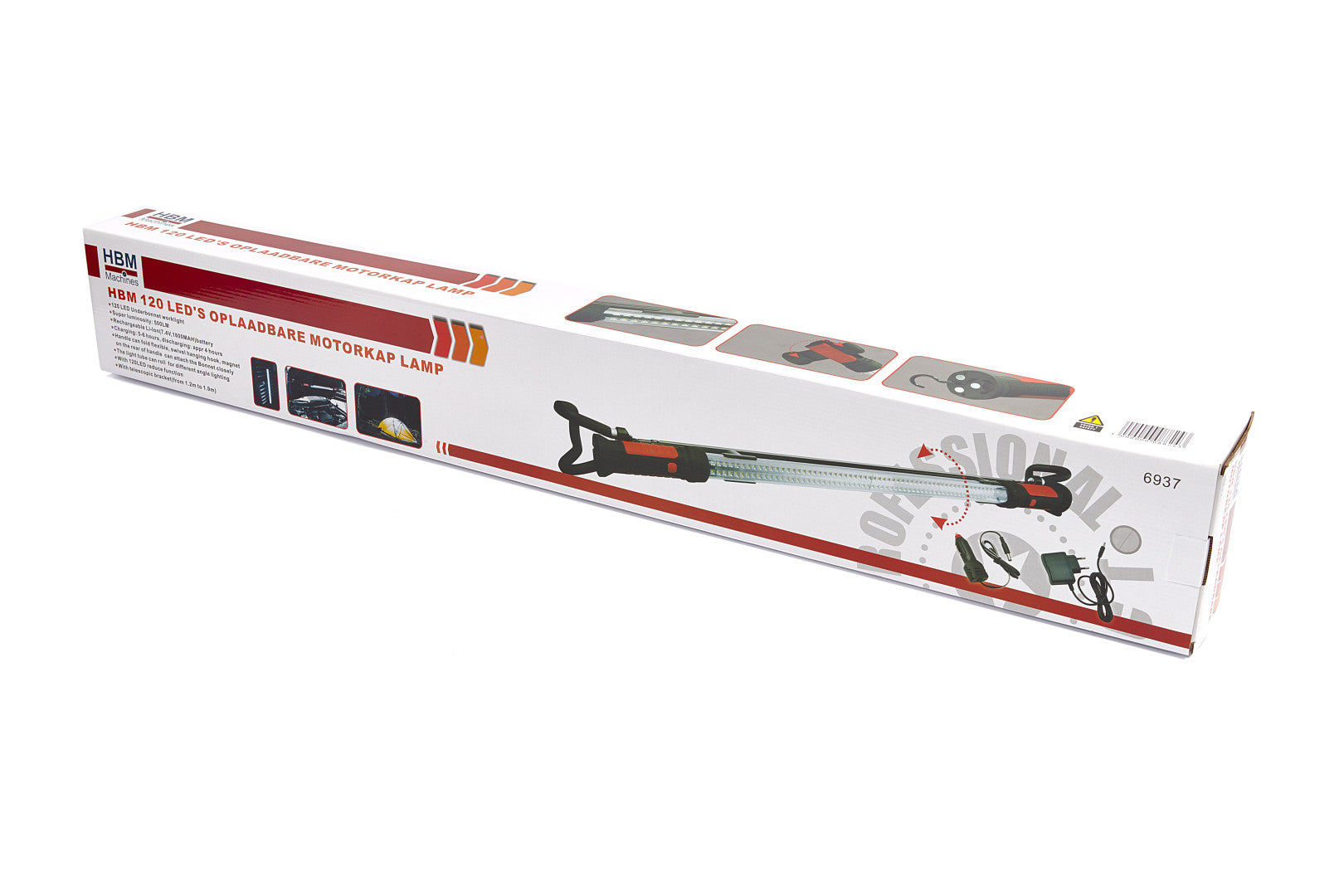 LAMPA LED REINCARCABILA PENTRU CAPOTA CU SUPORT TELESCOPIC HBM