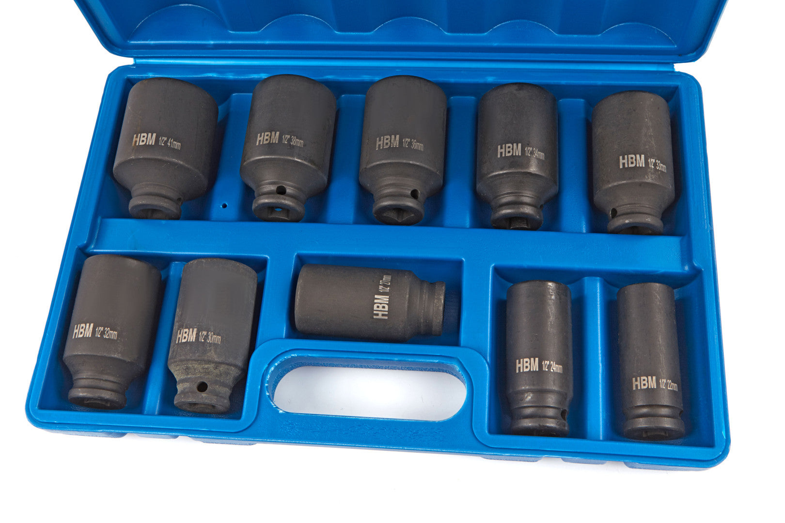 TRUSA CHEI TUBULARE DE IMPACT LUNGI 1/2 22-41 MM 10 PIESE HBM