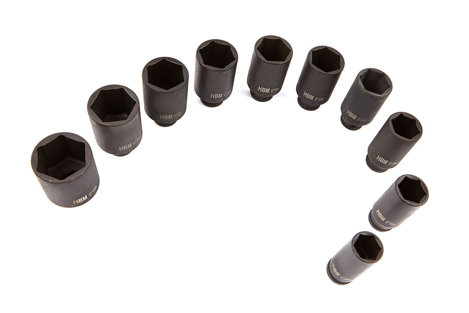 TRUSA CHEI TUBULARE DE IMPACT LUNGI 1/2 22-41 MM 10 PIESE HBM